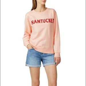 J. Crew Nantucket Pink Sweatshirt